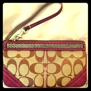 Coach wristlet